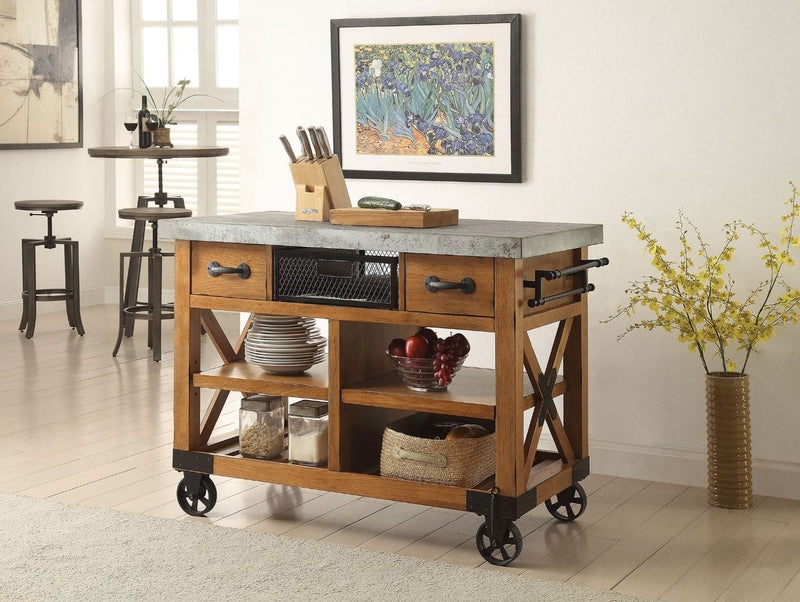 ACME Kitchen & Dining Carts ACME Kailey Kitchen Cart