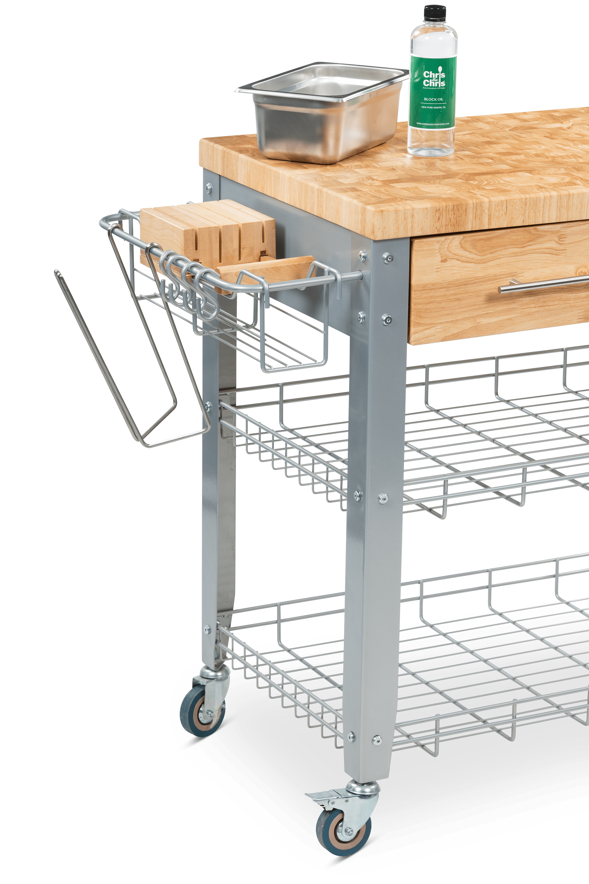 Chris & Chris Kitchen & Dining Carts Chris & Chris   Stadium Workstation