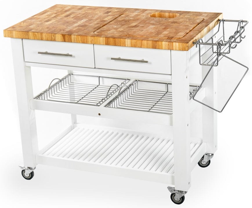 Chris & Chris Kitchen & Dining Carts White Chris & Chris Pro Chef BIG Block