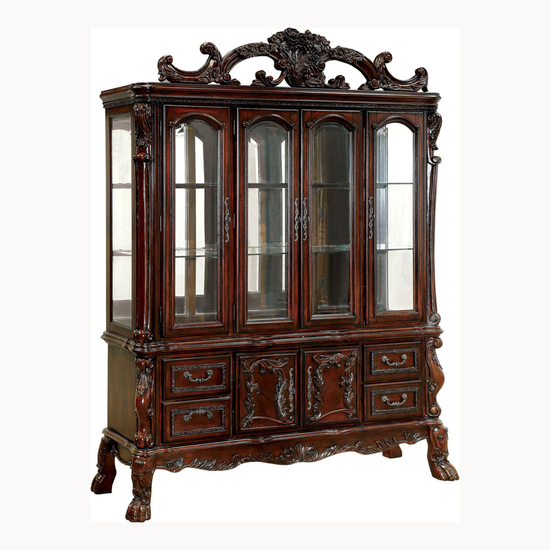 Furniture of America Furniture of America Ellas Traditional Multi-Storage Hutch and Buffet