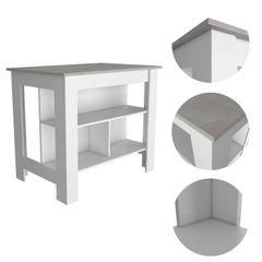 TUHome Kitchen Islands TUHome Cala Kitchen Island