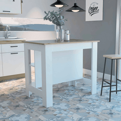 TUHome Kitchen Islands TUHome Cala Kitchen Island
