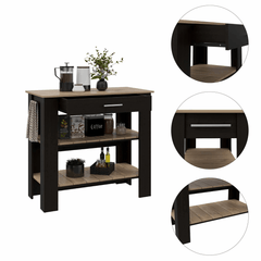 TUHome Kitchen Islands TUHome Cala Kitchen Island 40