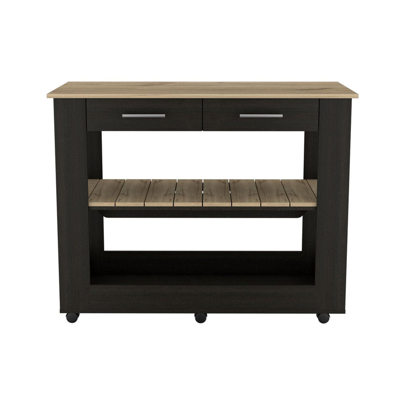 TUHome Kitchen Islands TUHome Cala Kitchen Island 46