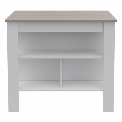 TUHome Kitchen Islands TUHome Cala Kitchen Island Antibacterial