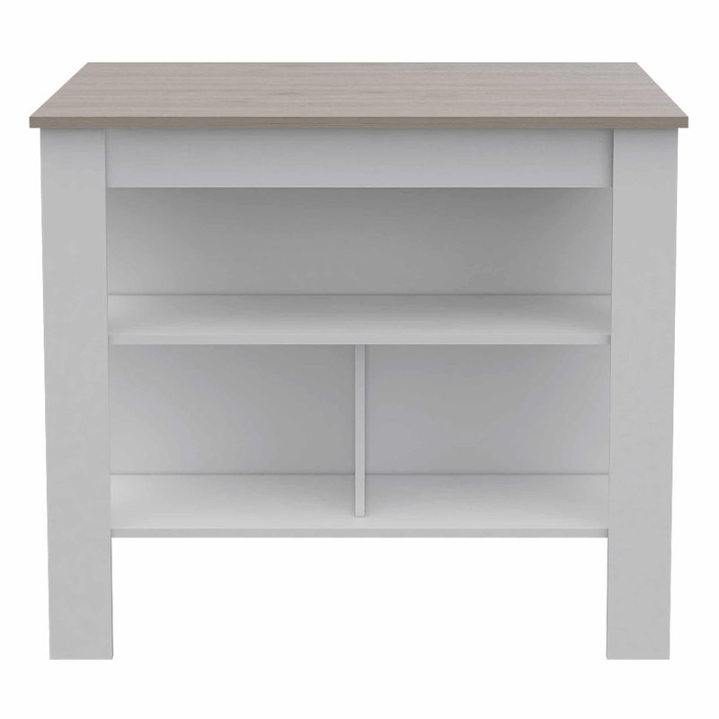 TUHome Kitchen Islands TUHome Cala Kitchen Island Antibacterial
