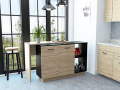 TUHome Kitchen Islands TUHome Sicilia Kitchen Island