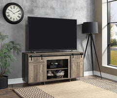 ACME TV Stand Gray Washed ACME Bellarosa TV Stand