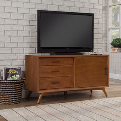 Alpine TV Stand Acorn Alpine Furniture Flynn Small TV Console