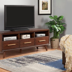 Alpine TV Stand Alpine Furniture Gramercy TV Console