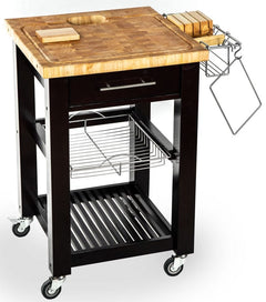 Chris & Chris Kitchen & Dining Carts Espresso Chris & Chris     Pro Chef Square