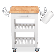 Chris & Chris Kitchen & Dining Carts White Chris & Chris Essential Series