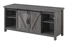 Convenience Concepts TV Stand Convenience Concepts Blake Barn Door TV Stand with Shelves and Sliding Cabinets for TVs up to 60 Inches