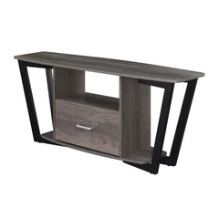 Convenience Concepts TV Stand Convenience Concepts Graystone 65 inch 1 Drawer TV Stand with Shelves