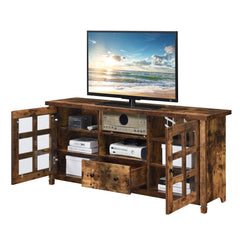 Convenience Concepts TV Stand Convenience Concepts Newport Park Lane 1 Drawer TV Stand with Storage Cabinets and Shelves