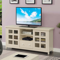 Convenience Concepts TV Stand Convenience Concepts Newport Park Lane 1 Drawer TV Stand with Storage Cabinets and Shelves