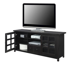 Convenience Concepts TV Stand Convenience Concepts Newport Park Lane 1 Drawer TV Stand with Storage Cabinets and Shelves