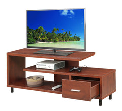 Convenience Concepts TV Stand Convenience Concepts Seal II 1 Drawer 65 inch TV Stand with Shelves