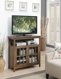 Convenience Concepts TV Stand Driftwood Convenience Concepts Big Sur Highboy 40 inch TV Stand with Storage Cabinets