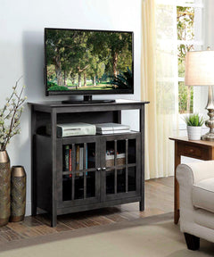 Convenience Concepts TV Stand Weathered Gray Convenience Concepts Big Sur Highboy 40 inch TV Stand with Storage Cabinets