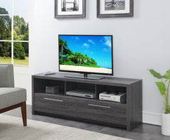 Convenience Concepts TV Stand Weathered Gray Convenience Concepts Newport Marbella 65 inch TV Stand with Cabinets and Shelves