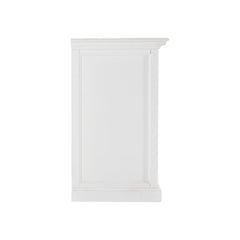 Homeroots Buffet HomeRoots White Accent Cabinet With Glass Doors