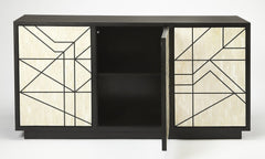 Homeroots Sideboard HomeRoots Greta Bone Inlay Sideboard