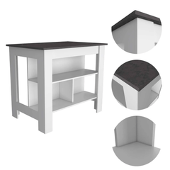 TUHome Kitchen Islands TUHome Cala Kitchen Island