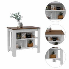 TUHome Kitchen Islands TUHome Cala Kitchen Island