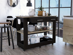 TUHome Kitchen Islands TUHome Cala Kitchen Island 46