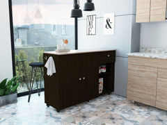 TUHome Kitchen Islands TUHome Victoria Kitchen Island